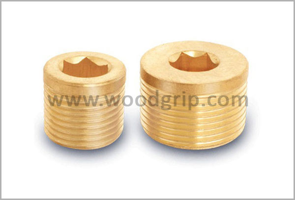 Brass Threaded Stop Plugs Brass Threaded Stop Plugs