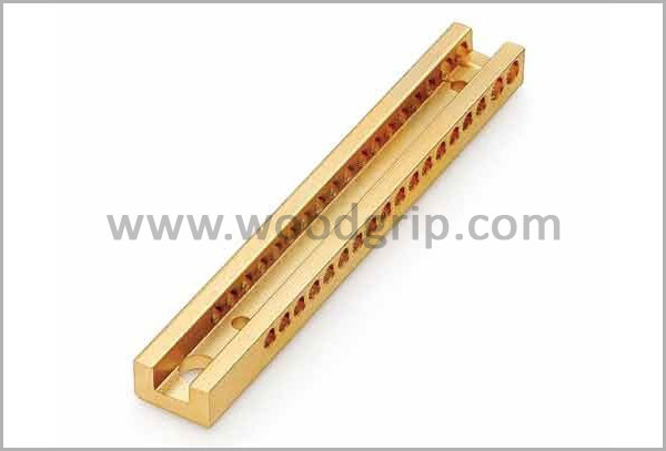 Brass Neutral Bar 1 Meter Length Brass Neutral Bar 1 Meter Length