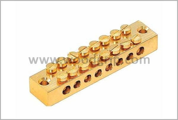 Brass Neutral Links 8 Way Brass Neutral Links 8 Way