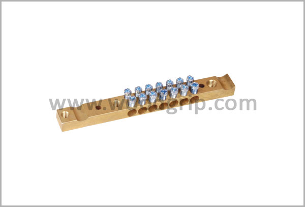 Double Hole Row Brass Neutral Links Double Hole Row Brass Neutral Links