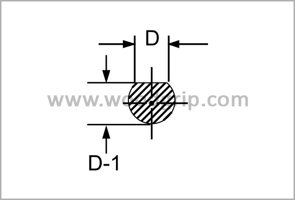 Copper Reducer Terminal Wire Pin Drawing 2 Copper Reducer Terminal Wire Pin Drawing 2